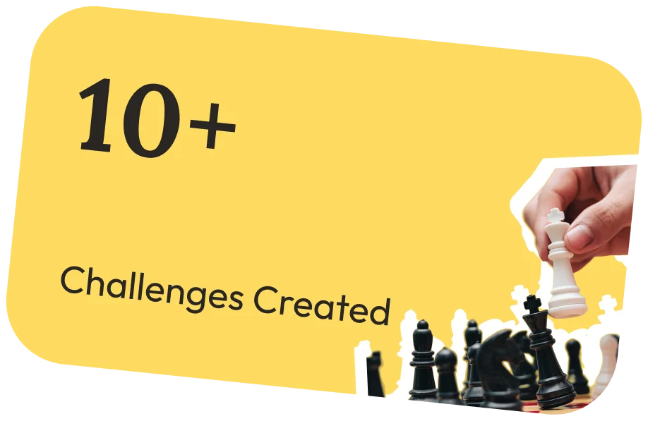 10+ Challenges Created