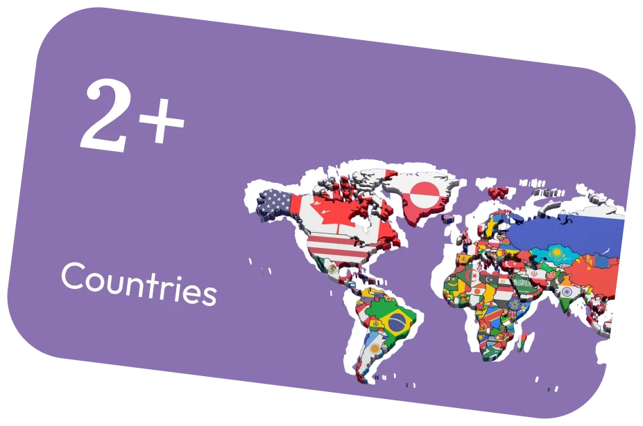 2+ Countries