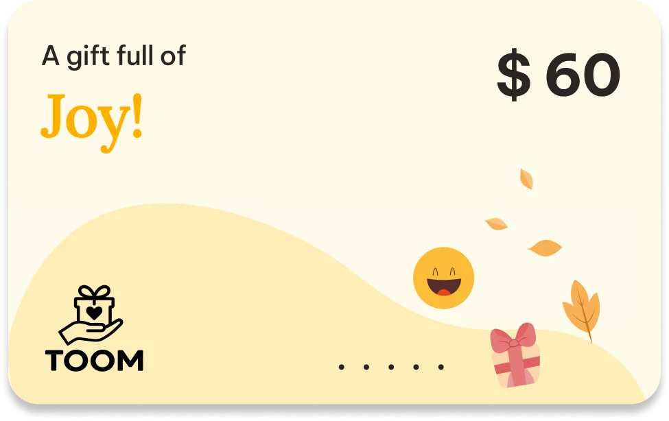 Toom gift card