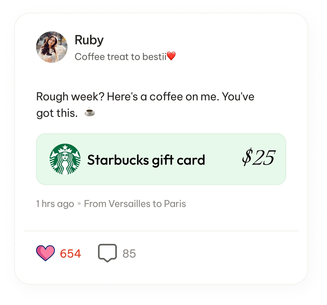 Ruby — Coffee treat